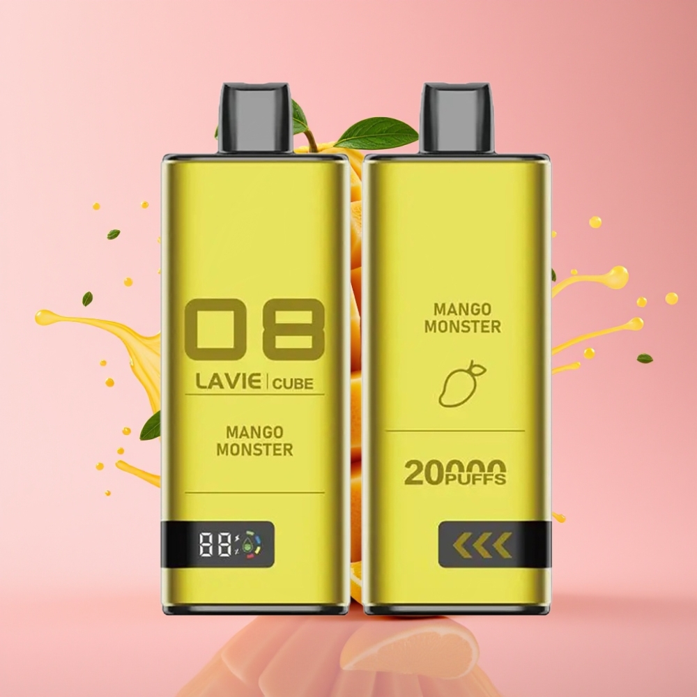 Lavie Cube 20000 Puffs Jednokratna Vape Mango Čudovište 28ML Type C