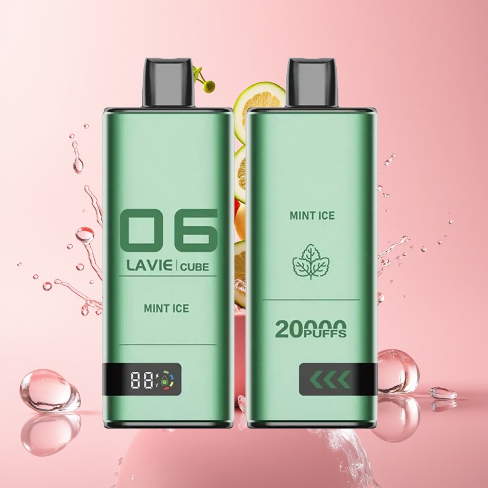 Lavie Cube 20000 Puffs Jednokratna Vape Mrazno Menta 28ML