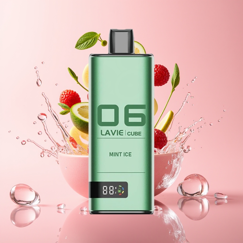 Lavie Cube 20000 Puffs Jednokratna Vape Mrazno Menta 28ML