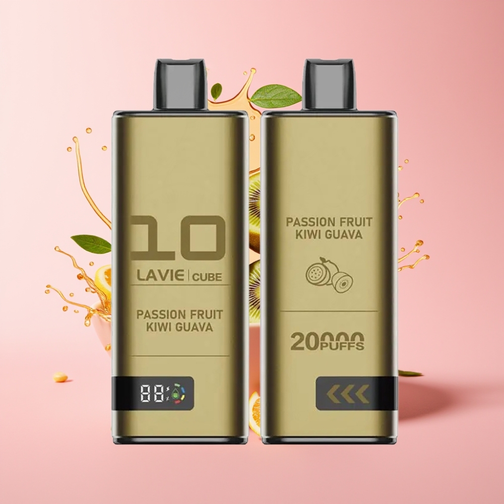 Lavie Cube 20000 Puffs Jednokratna Vape Passion Fruit Kiwi Guava 28ML Type C