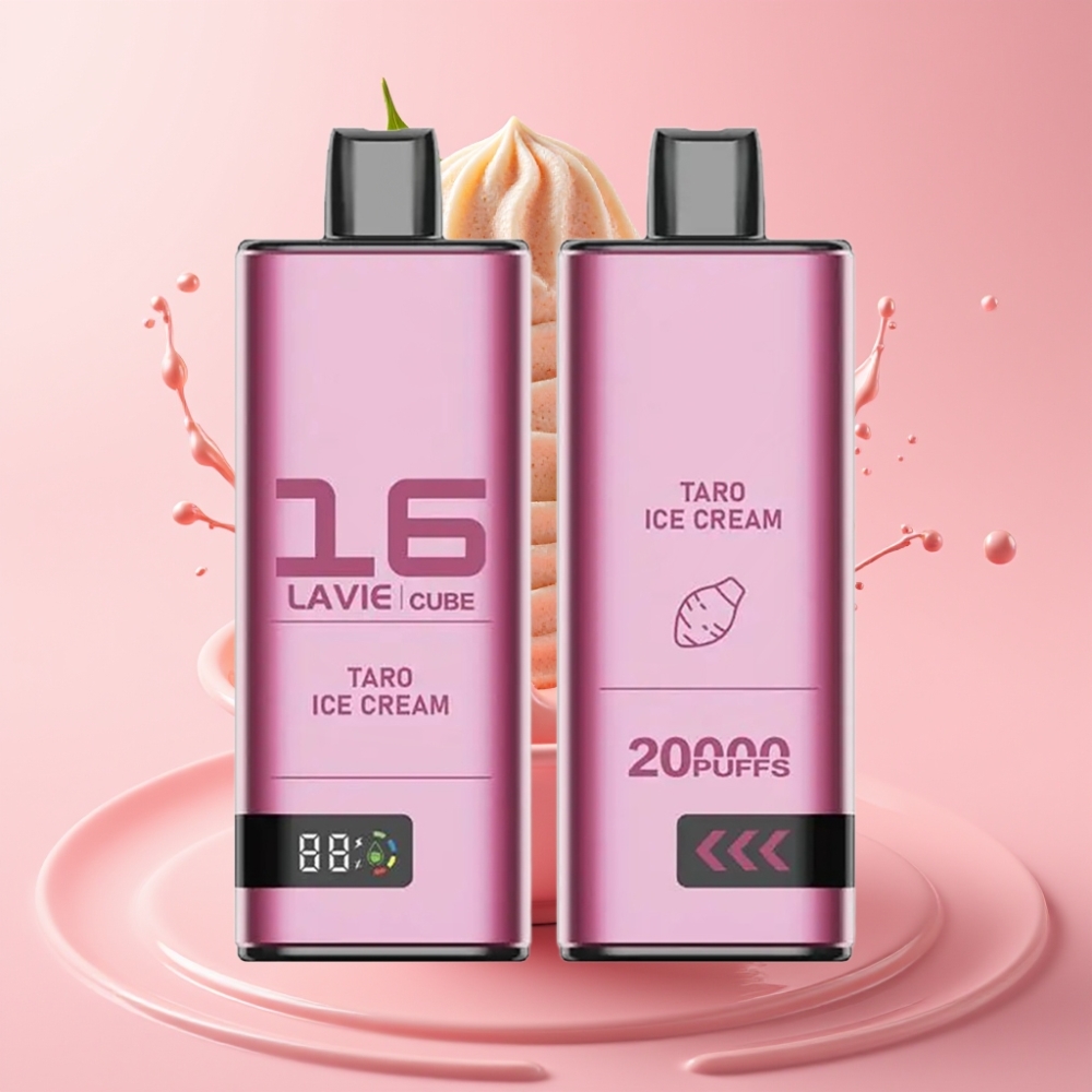 Lavie Cube 20000 Puffs Jednokratna Vape Taro Sladoled 28ML