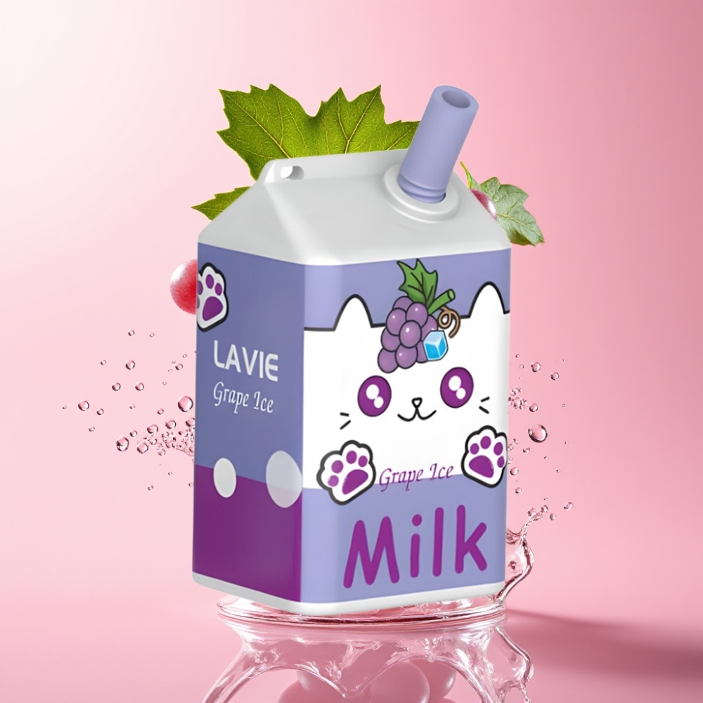 LAVIE Milk 7000 Puffs Jednokratna Vape Grožđe Led 16ML