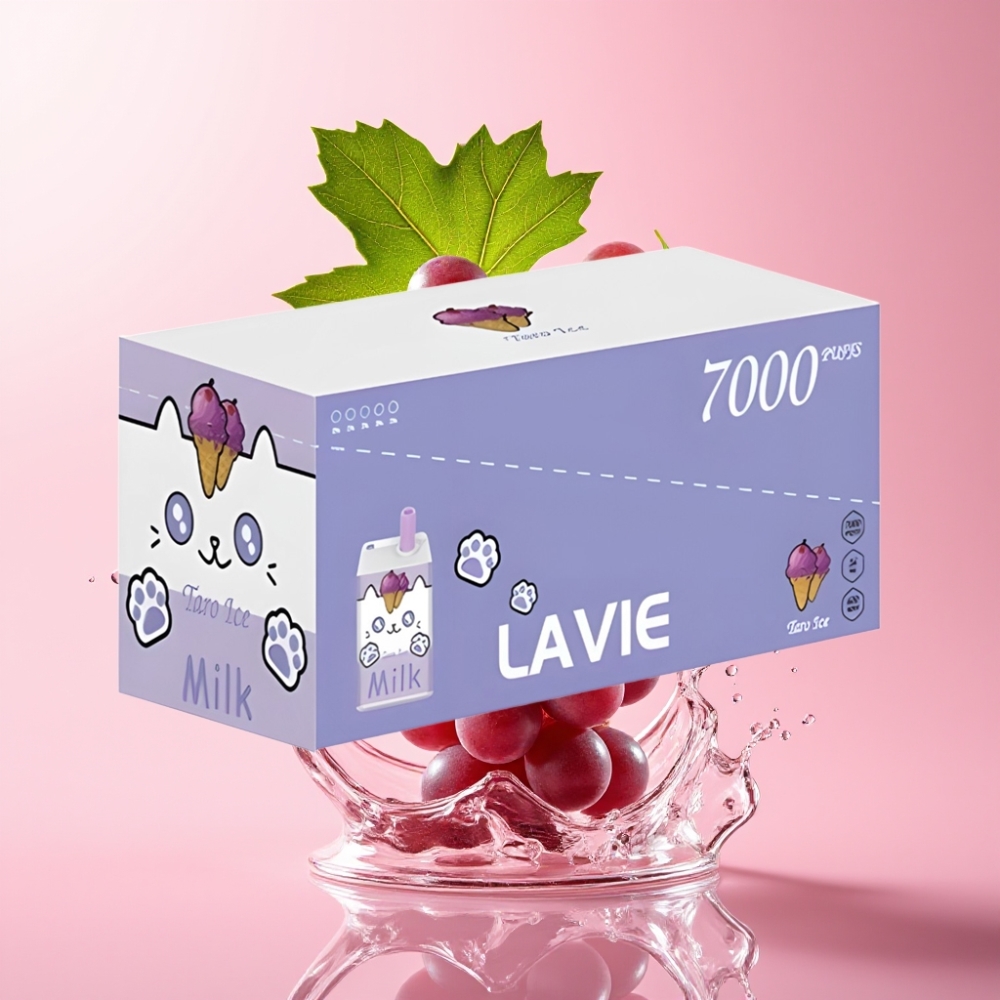 LAVIE Milk 7000 Puffs Jednokratna Vape Grožđe Led 16ML
