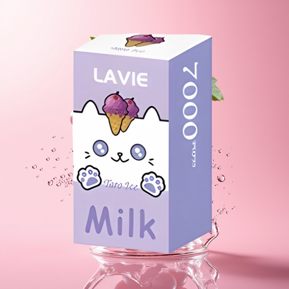 LAVIE Milk 7000 Puffs Jednokratna Vape Grožđe Led 16ML