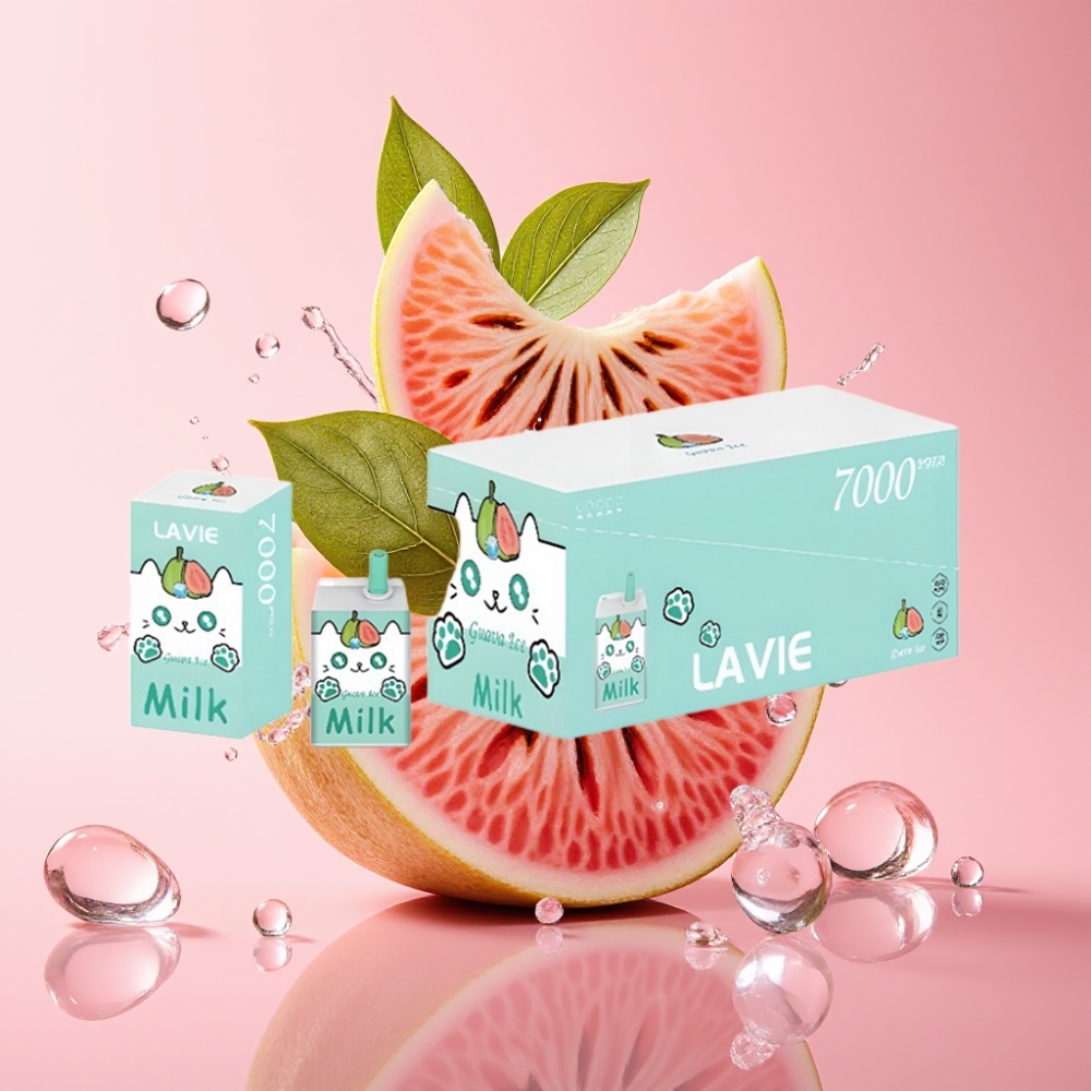LAVIE Milk 7000 Puffs Jednokratna Vape Guava Led 16ML