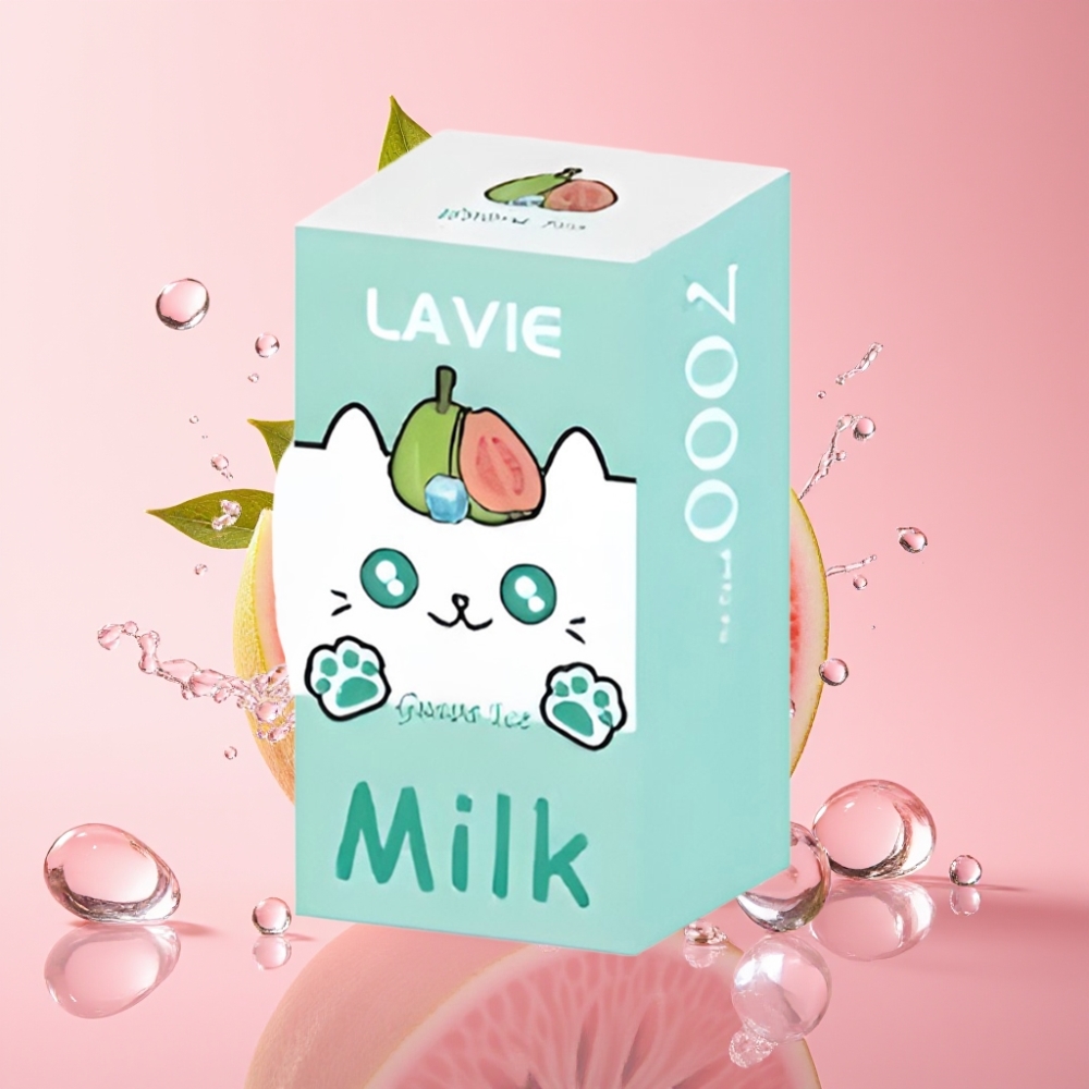 LAVIE Milk 7000 Puffs Jednokratna Vape Guava Led 16ML