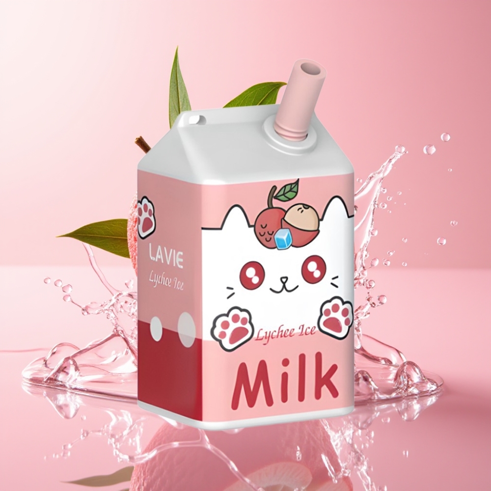LAVIE Milk 7000 Puffs Jednokratna Vape Liči Led 16ML
