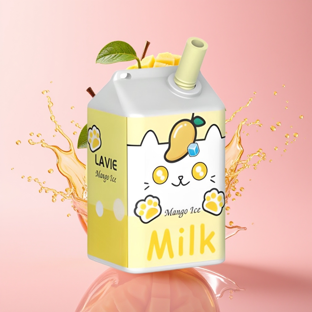 LAVIE Milk 7000 Puffs Jednokratna Vape Mango Leden 16ML