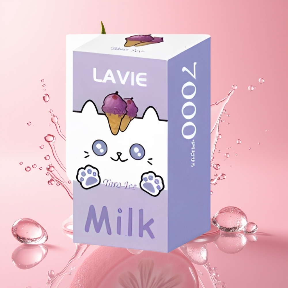 LAVIE Milk 7000 Puffs Jednokratna Vape Taro Ledenjak 16ML