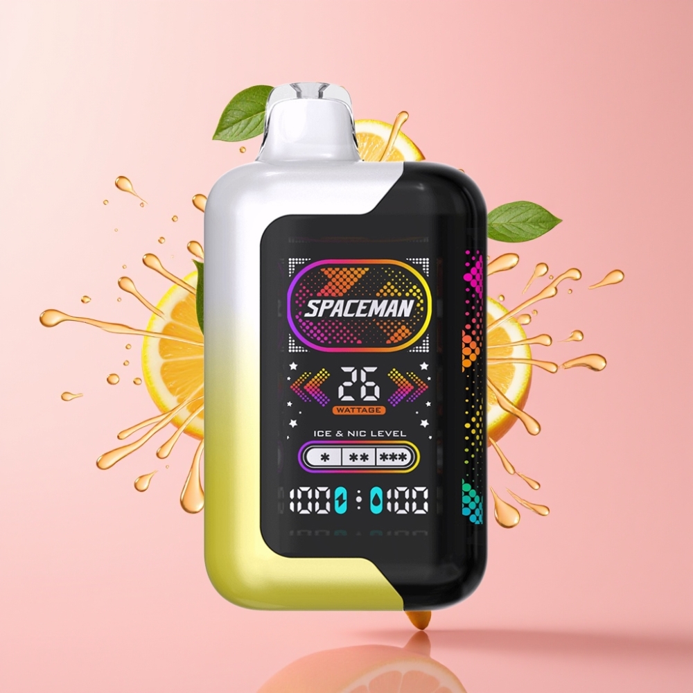 SMOK SPACEMAN SP40000 Jednokratna Vape Limun Pop 0% Nikotina, 20ml, 1000mAh