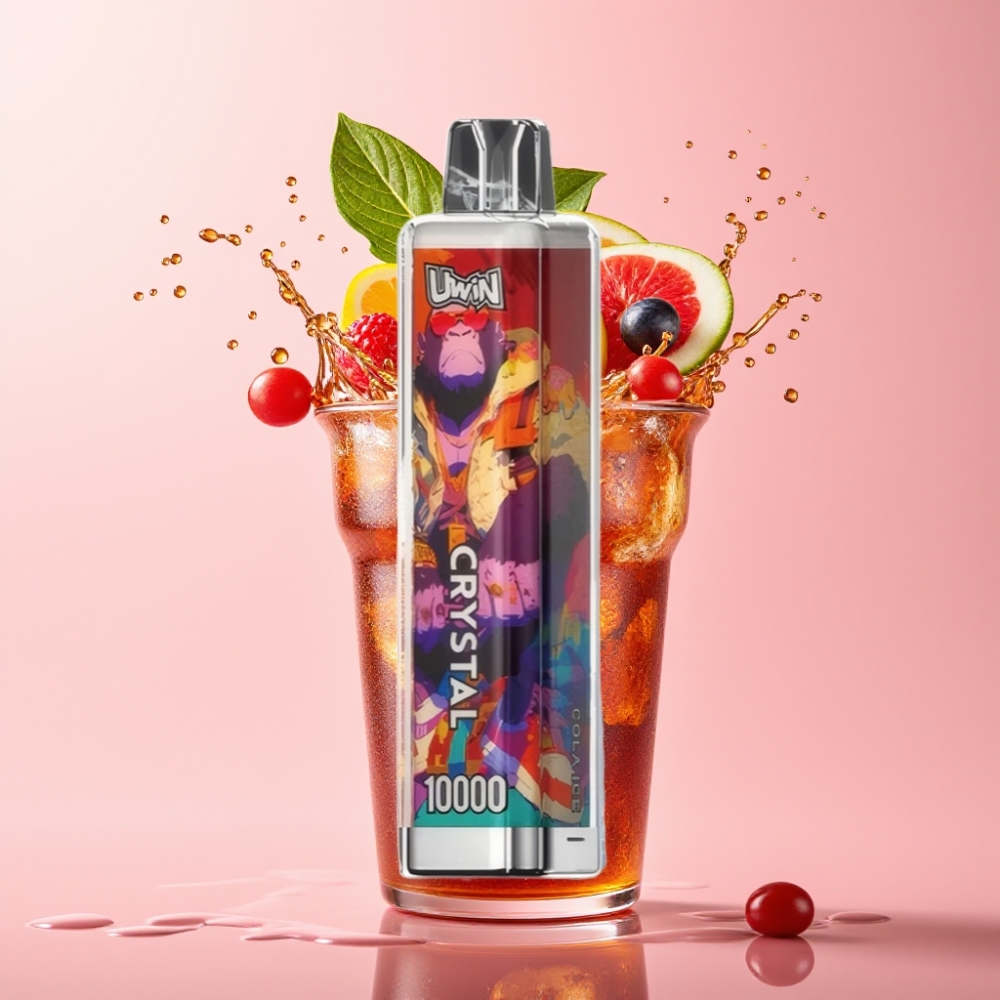 UWIN Crystal 10000 Puffs Jednokratna Vape Cola Led 18ml