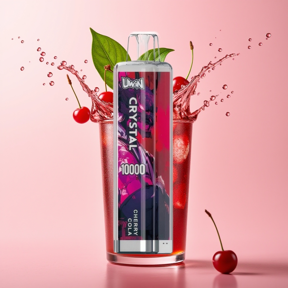 UWIN Crystal 10000 Puffs Jednokratna Vape Trešnja Kola 18ml