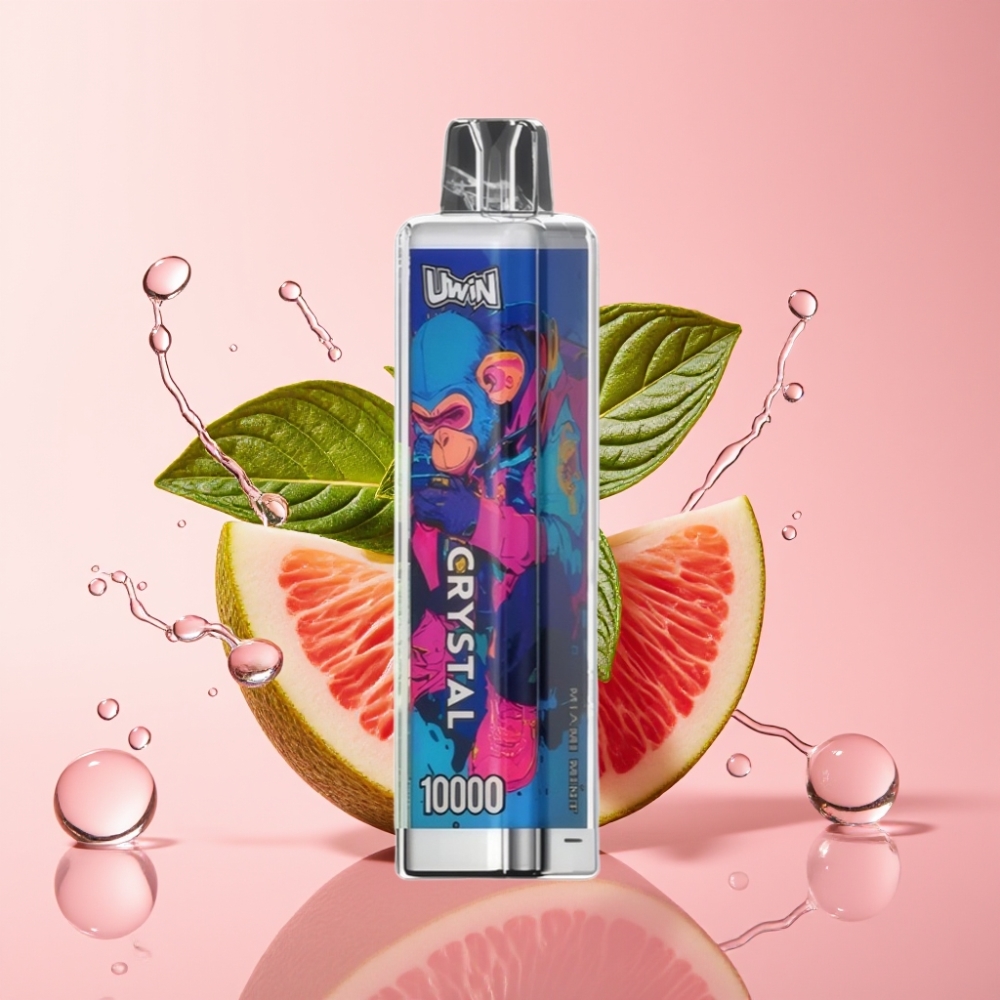 Uwin Crystal 10000 Puffs Jednokratna Vape Miami Metvica 18ml