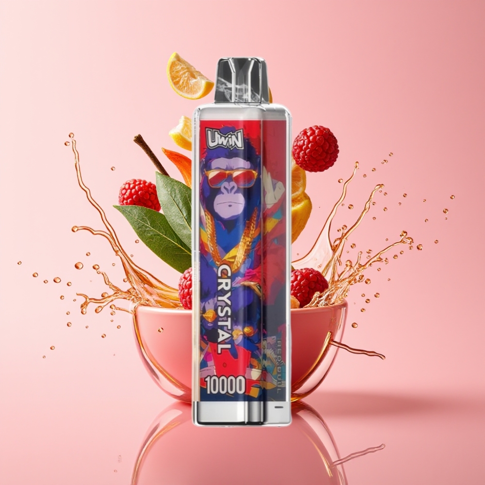 Uwin Crystal 10.000 Puffs Disposable Vape Crveni bik 18ml