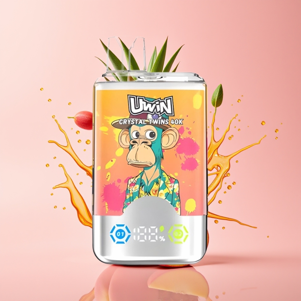 UWIN Crystal Twins 40000 Puffs Briskača Mango Ananas Red Bull