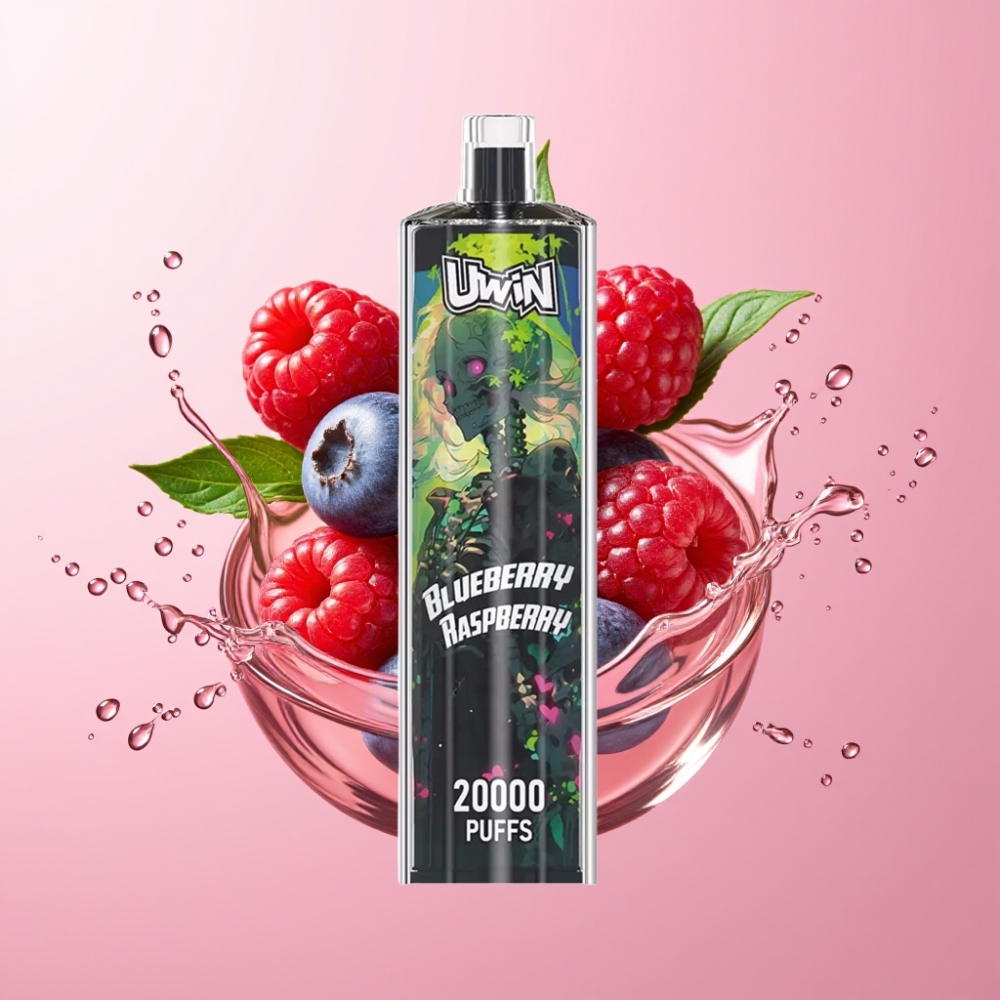 Uwin Shisha Hookah Crystal 20000 Puffs Borovnica Malina