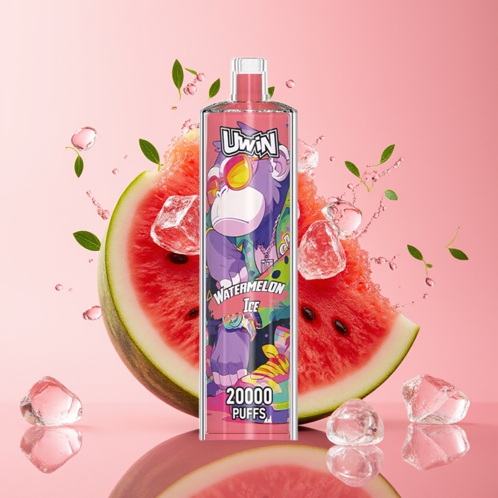Uwin Shisha Hookah Crystal 20000 Puffs Lubenica Led 22ml Uwin Shisha Hookah Crystal 20000 Puffs 0% Nikotina