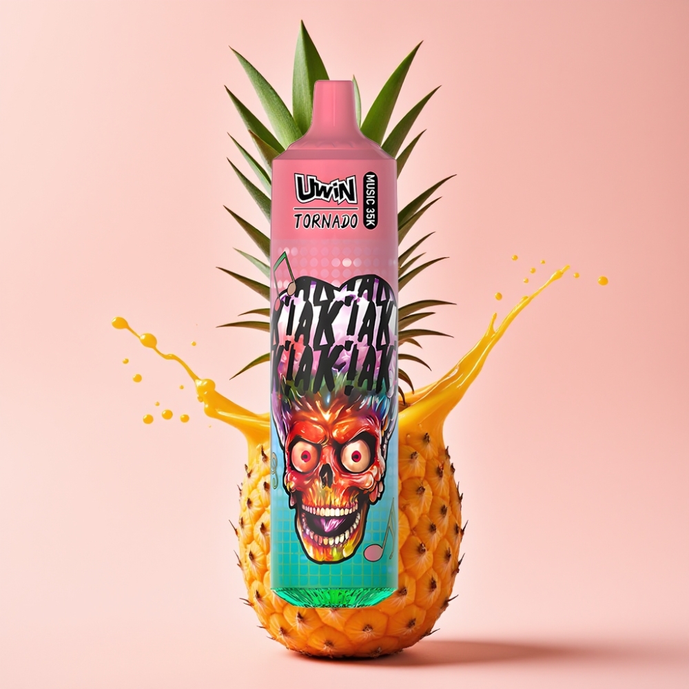 Uwin Tornado 35K Music Disposable Vape Breskva Mango Ananas 35.000 pufova Uwin Tornado 35K Music Disposable Vape 600mAh
