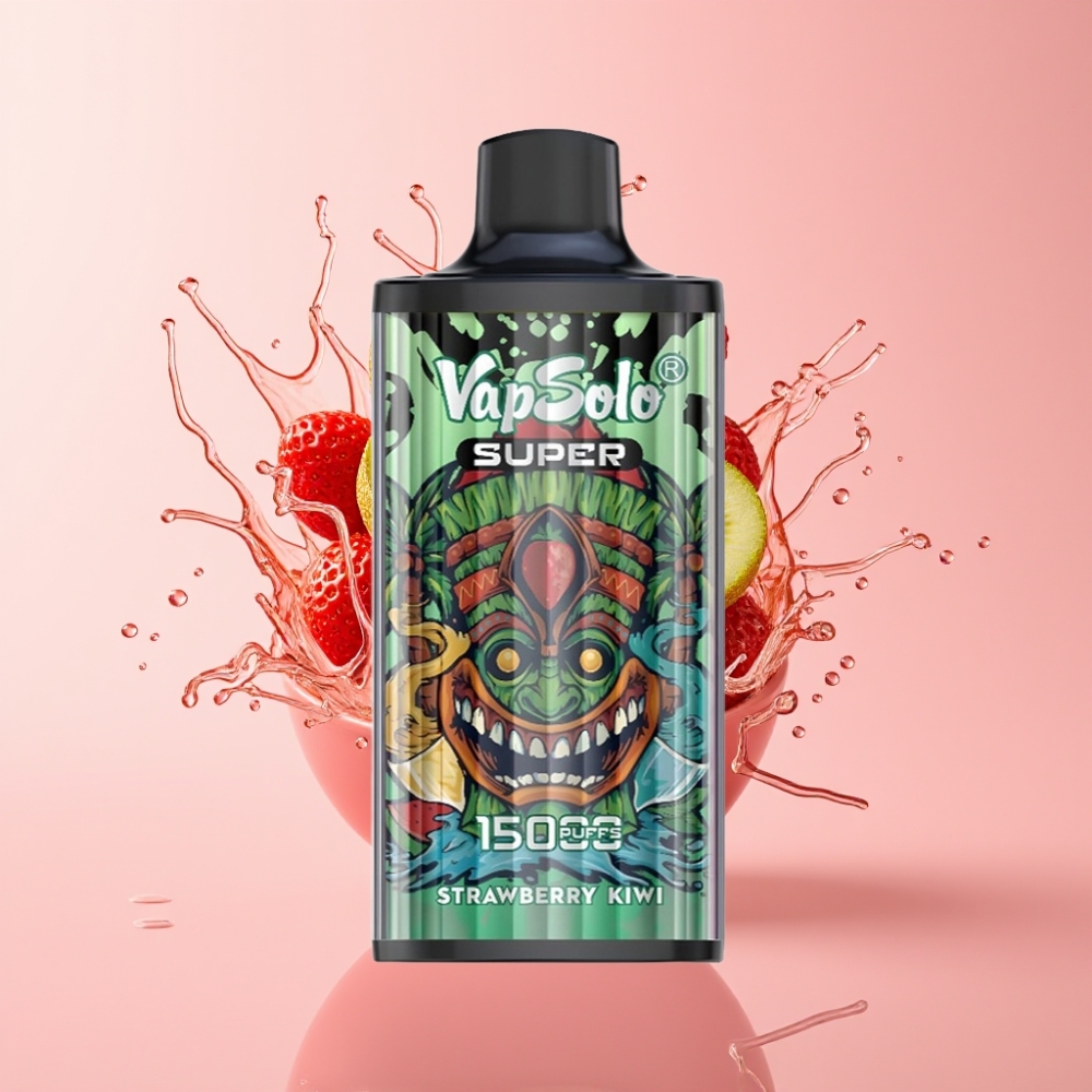 Vapsolo Super 15000 Puffs Disposable Vape Jagoda-Kivi 40ml 50mg/ml