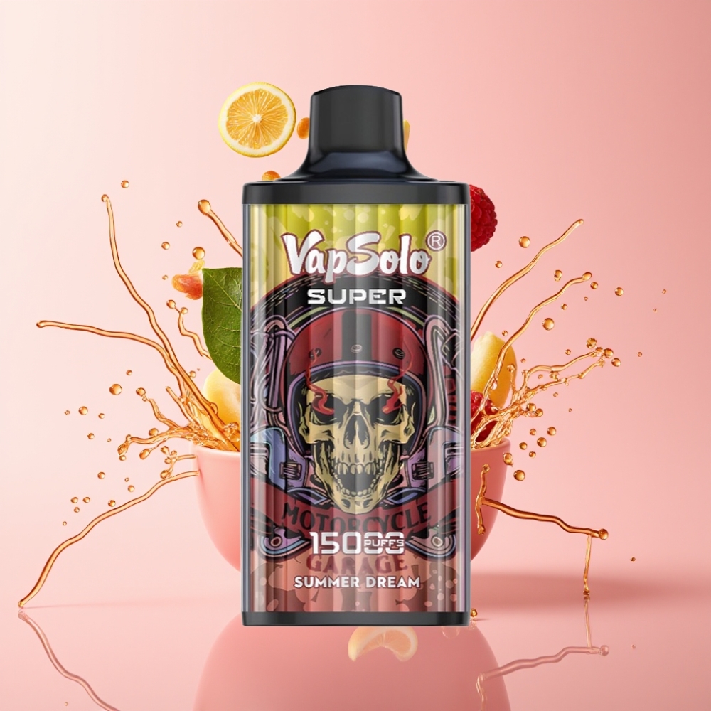 Vapsolo Super 15000 Puffs Disposable Vape Ljetni San 40ml 50 mg/ml