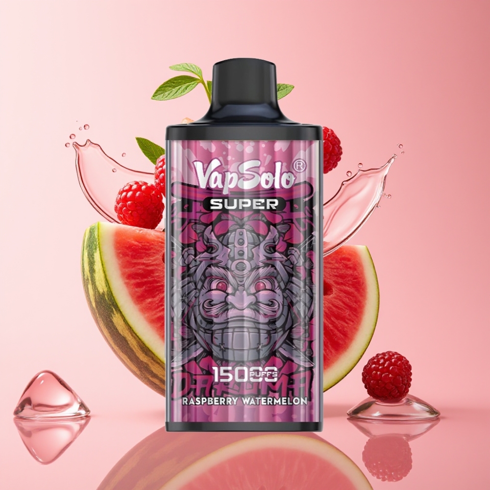 Vapsolo Super 15000 Puffs Disposable Vape Malina Lubenica 40ml 50mg/ml
