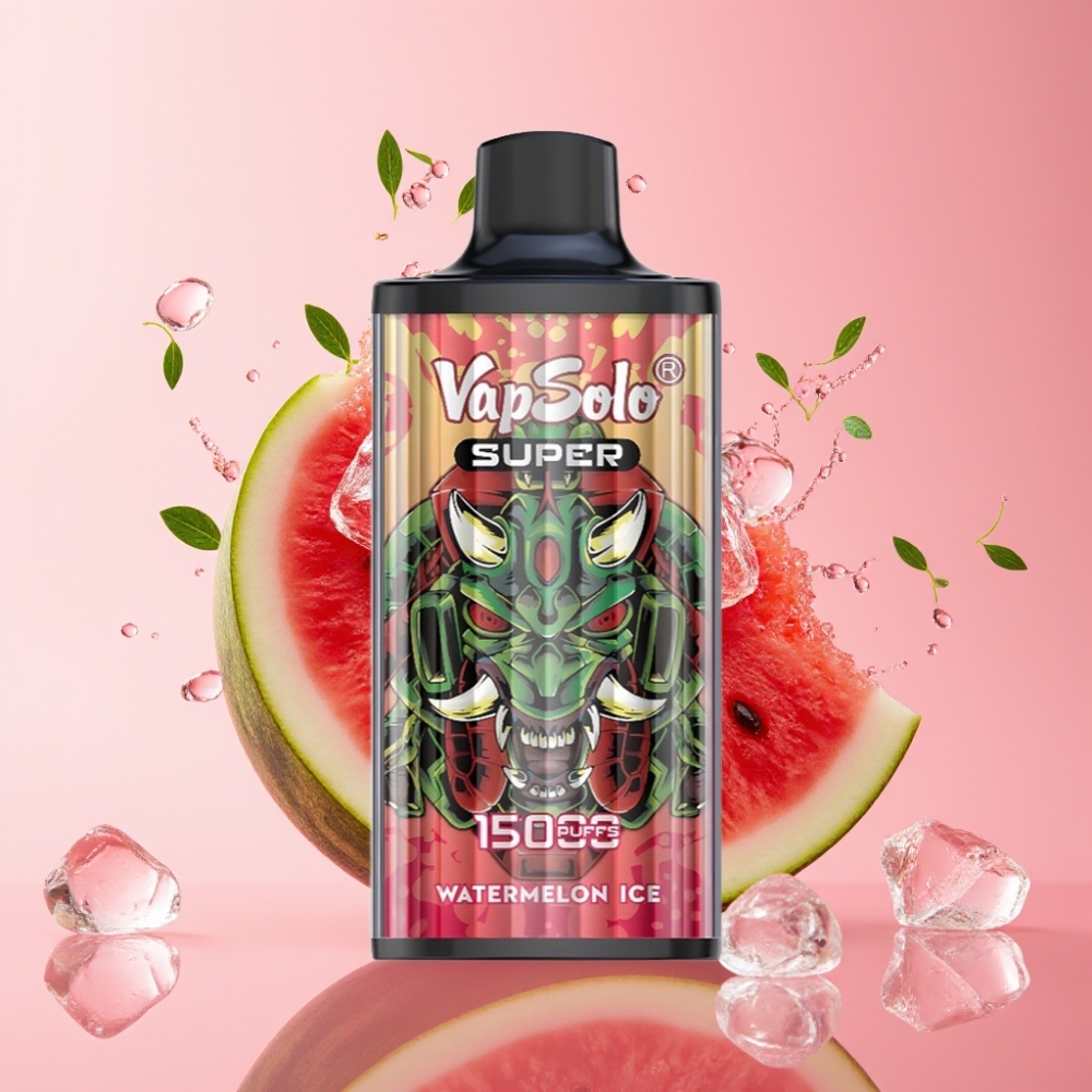 Vapsolo Super 15000 Puffs Jednokratna Vape Lubenica Led 40ml