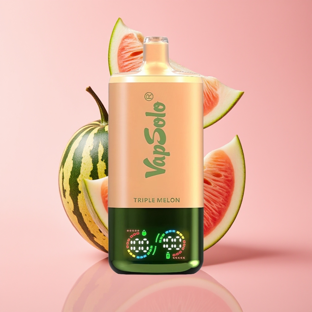 Vapsolo Triple 30000 Puffs Disposable Vape Trostruka dinja 40ml