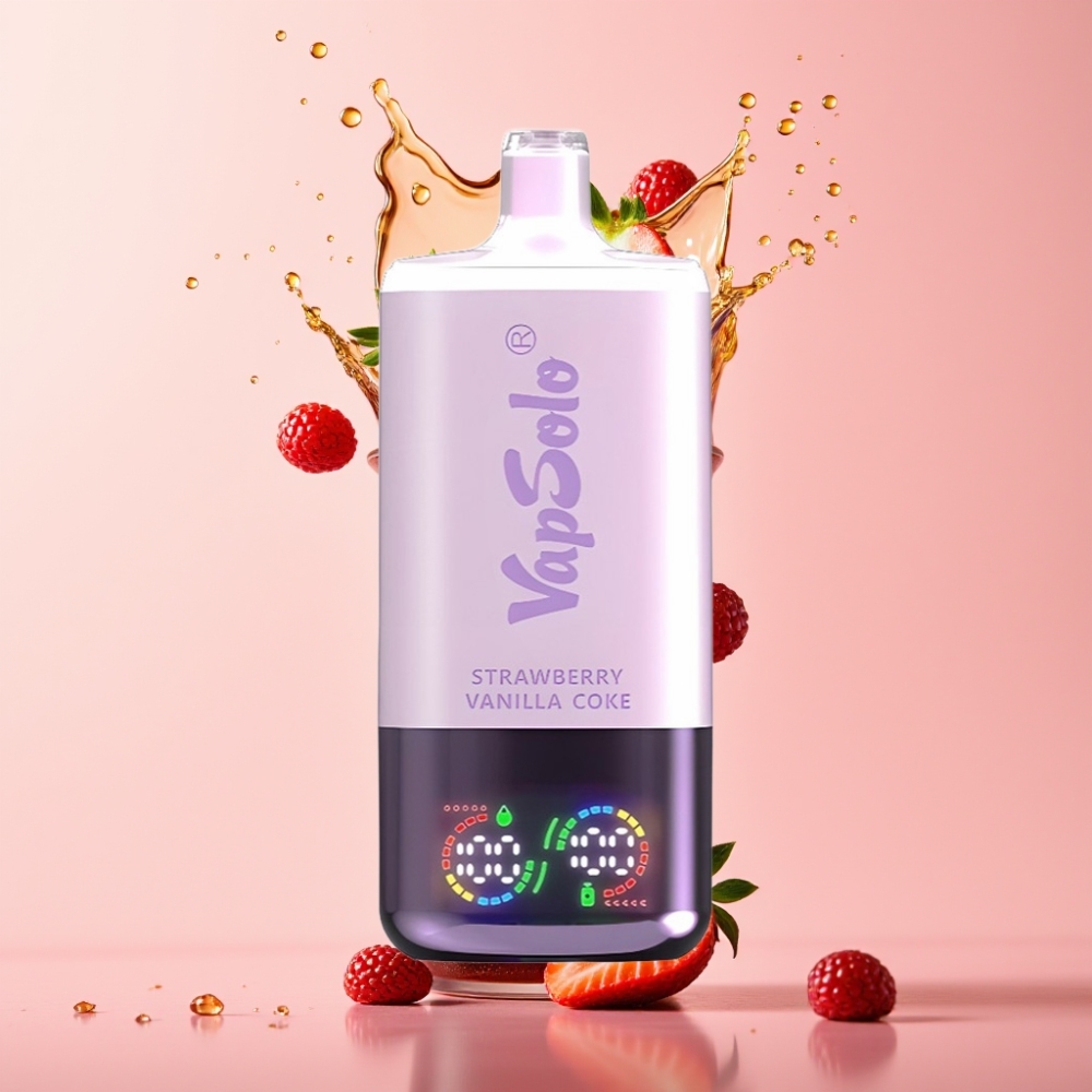 Vapsolo Triple 30000 Puffs Jednokratna Vape Jagoda Vanilija Koka 40ml