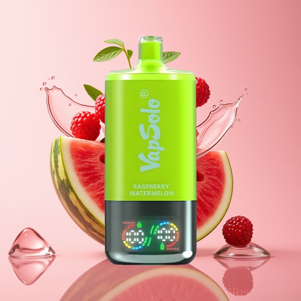 Vapsolo Triple 30000 Puffs Jednokratna Vape Malina Lubenica 40ml