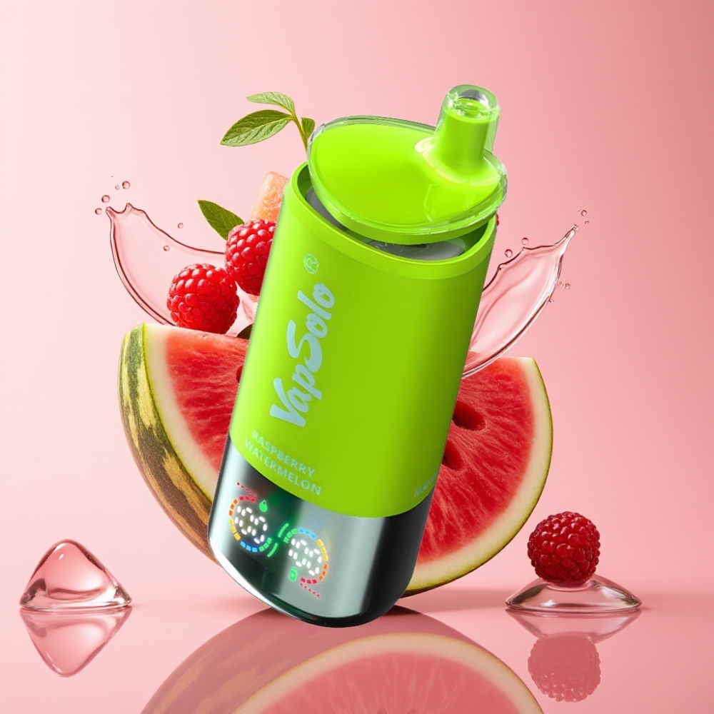 Vapsolo Triple 30000 Puffs Jednokratna Vape Malina Lubenica 40ml