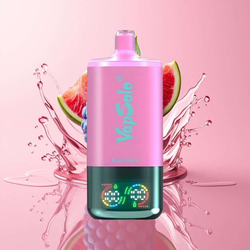 Vapsolo Triple 30000 Puffs Jednokratna Vape Plavo Malina 40ml