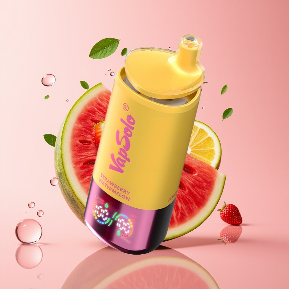 Vapsolo Triple 30000 Puffs Jednokratna vape jagoda lubenica & limun breskva 40ml