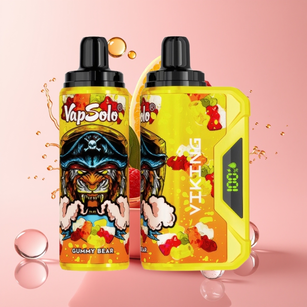 VapSolo VIKING 12000 Pufova Jednokratna Vape Gumeni Medvjedić 22ml